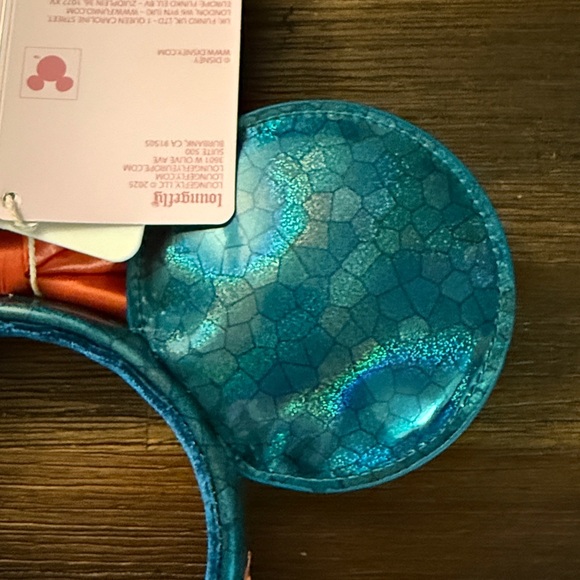 Loungefly Disney Princess Stained Glass Collection Moana Ear Headband NWT - Picture 11 of 15